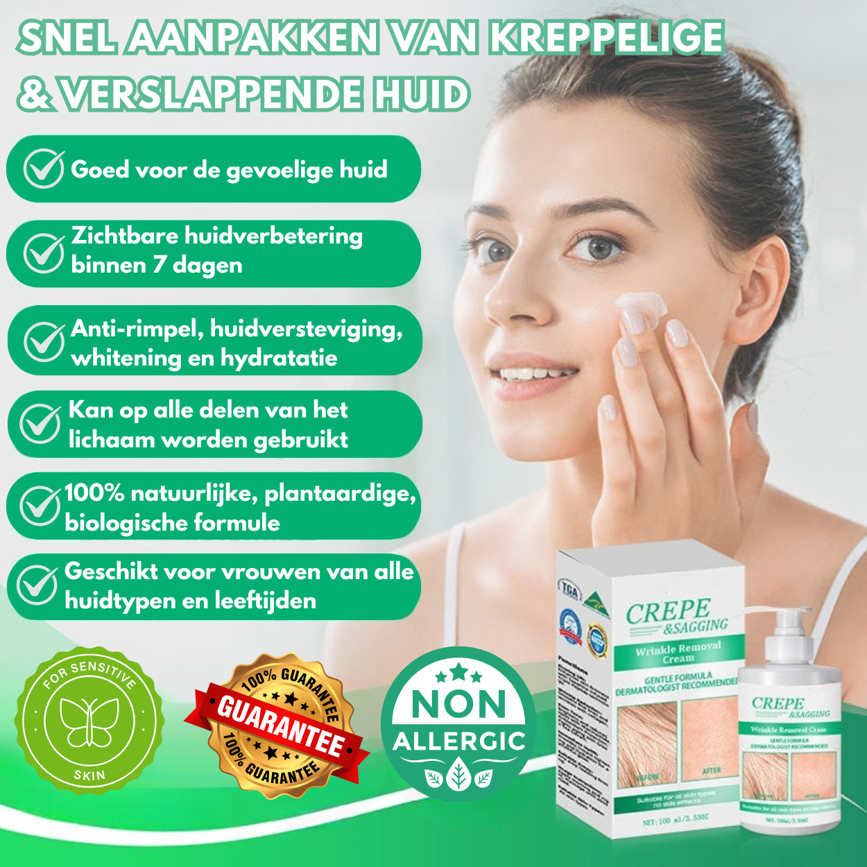 NuveaSkin™ | Rimpelverwijderende Crème