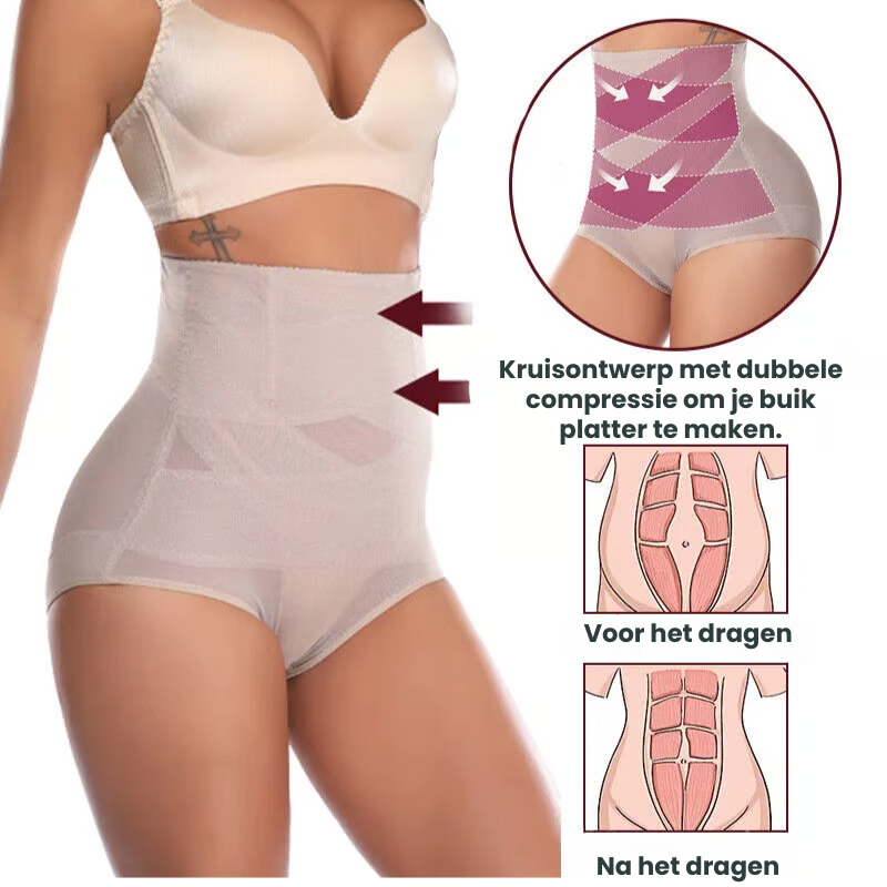 AbsFierce™ | Kruiscompressie Shapewear
