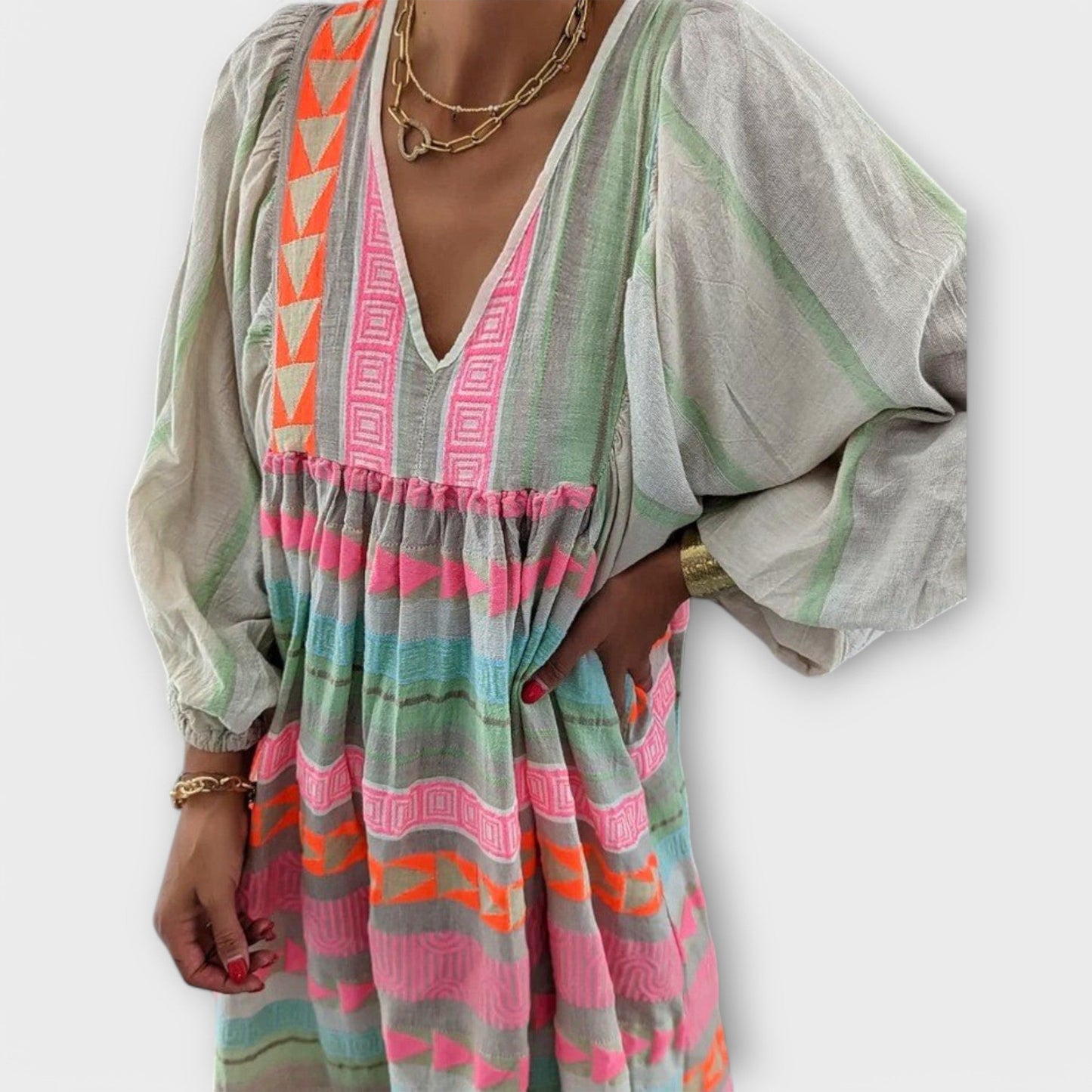 Hermine | Boho zomerjurk