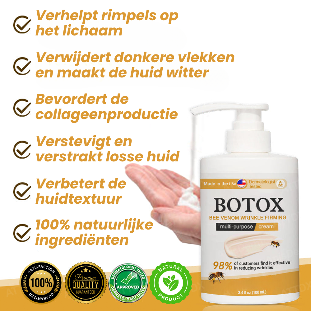 VenoFirm™ | Botox Rimpelverstevigende Crème