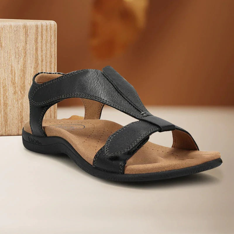 YINA™ | Platform Wig Sandalen Met Klittenband