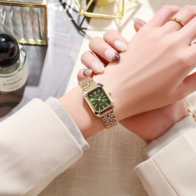 Stijlvol Vijf-Kraal Armband Horloge
