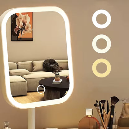 Draagbare LED Make-up Spiegel