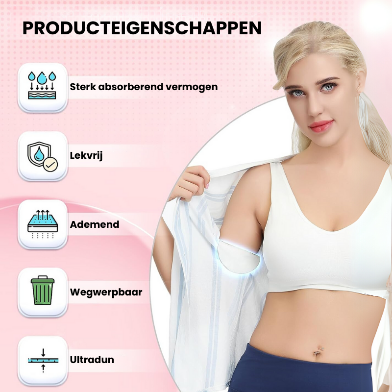 DRYAMRVA™ | Oksel Zweetpads