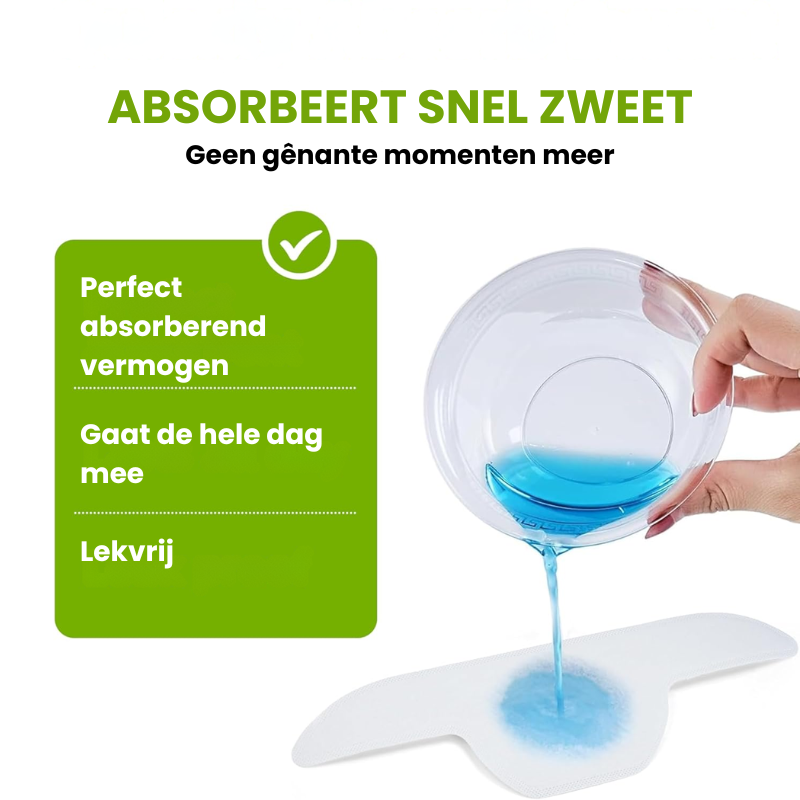 DRYAMRVA™ | Oksel Zweetpads