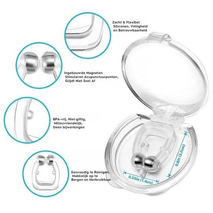 Nosaura Clip™ | Anti-snurk Neusklem