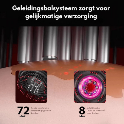 RootSoothe™ | Roodlicht Therapie Borstel + Gratis Haargroei Olie