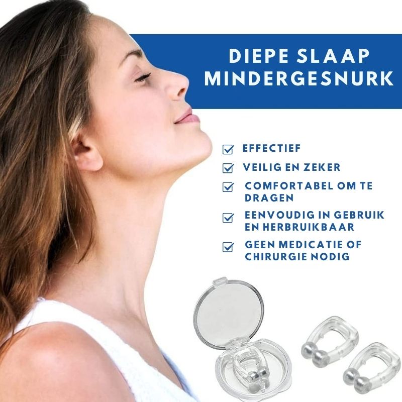 Nosaura Clip™ | Anti-snurk Neusklem