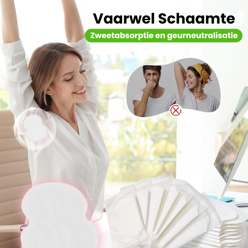 DRYAMRVA™ | Oksel Zweetpads