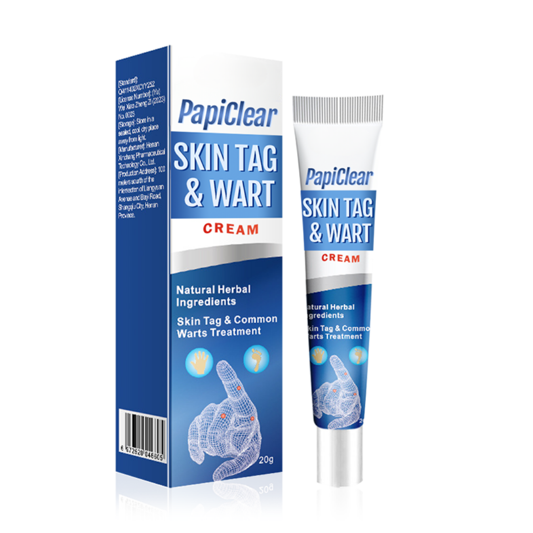 PapiClear™ | Huidtag & Wratten Crème