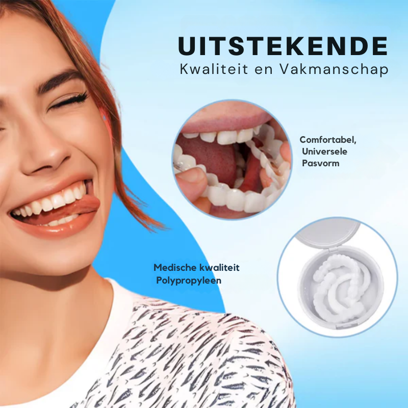 SMILAPTIX™ | Aanpasbaar Klikgebit