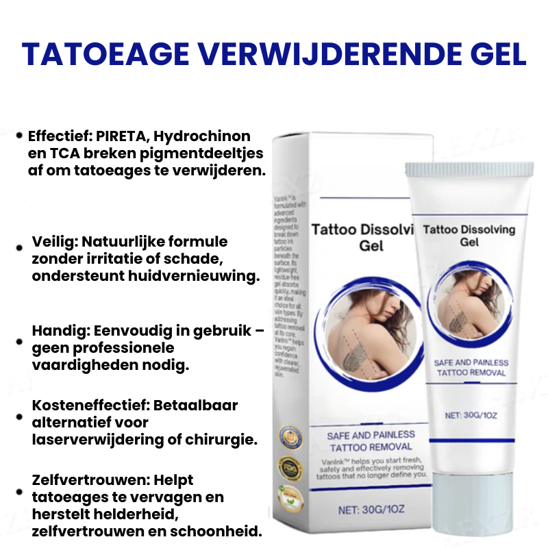 FYDETATT™ | Tatoeage Verwijdergel