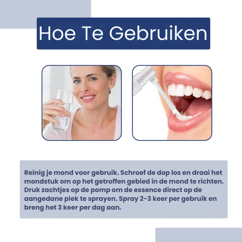 OraZacht™ | Tandpijnspray