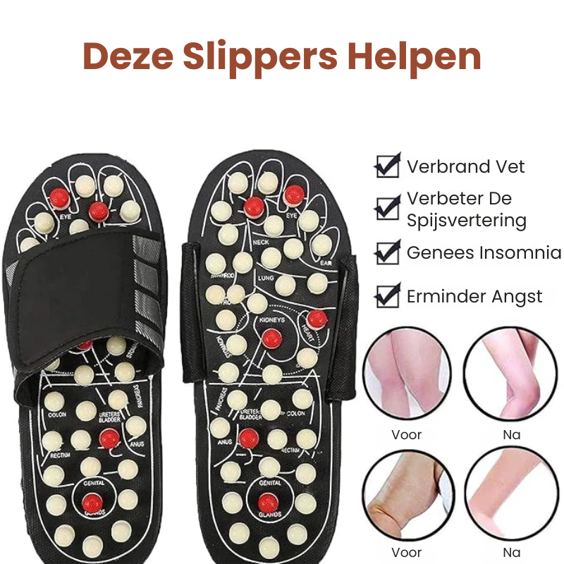 SlippSage™ | Voetmassage Slippers