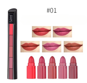 JUNA™ | Matte 5-kleurige Lipstick Set