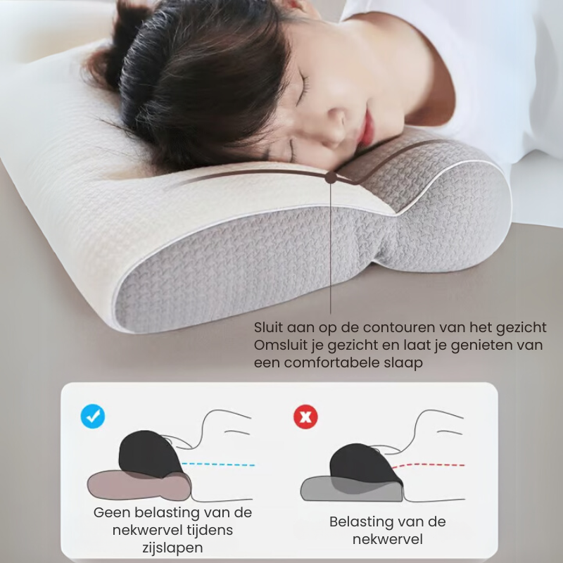 CerviPlume™ | Cervicaal Hoofdkussen