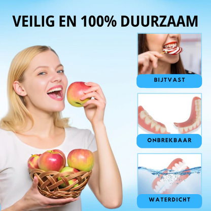 SMILAPTIX™ | Aanpasbaar Klikgebit