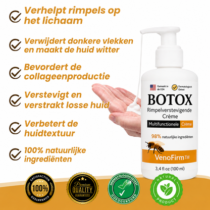 VenoFirm™ | Botox Rimpelverstevigende Crème