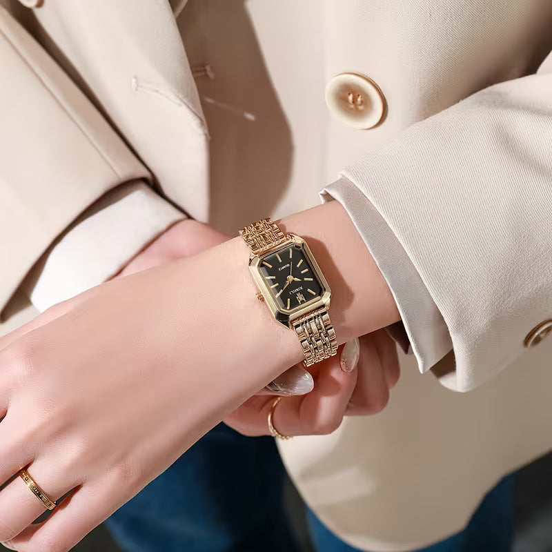 Stijlvol Vijf-Kraal Armband Horloge
