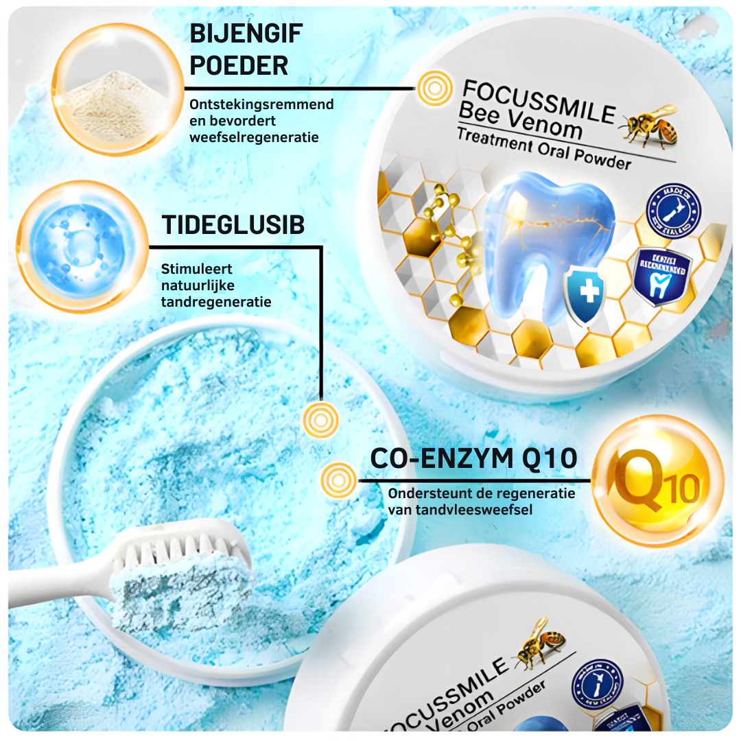 FocusSmile™ | Tandenbehandelingspoeder