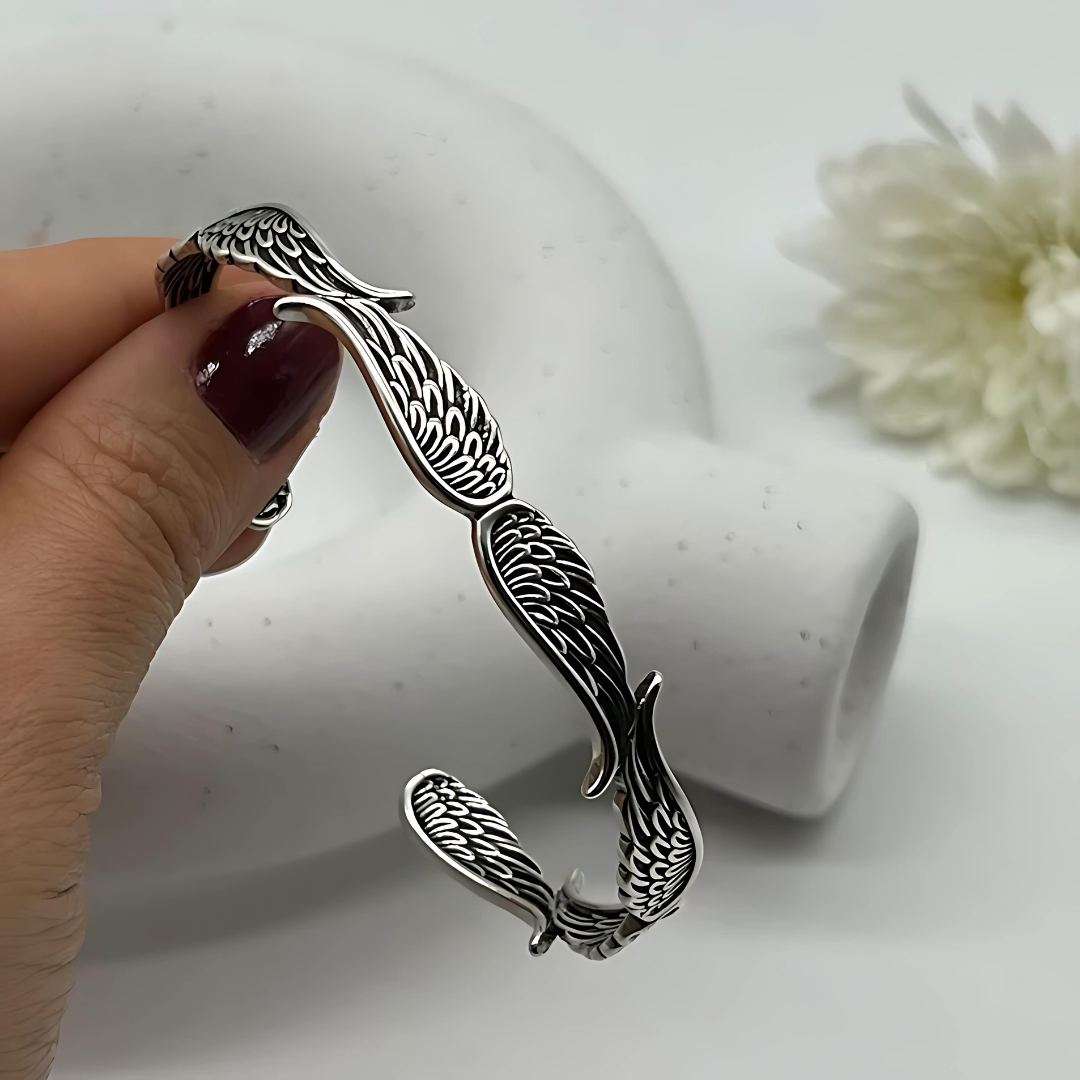 Angel Wings™ | Vintage Sterling Zilveren Armband