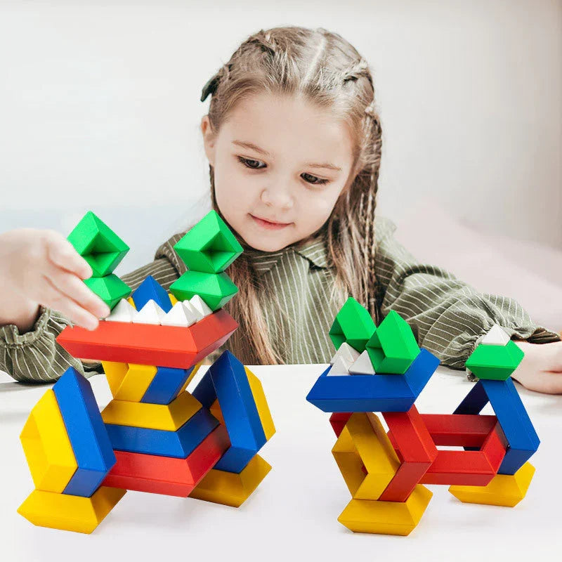 SMARTKIDS™ | Bouwstenen Set 3D Ruimte Constructie Speelgoed