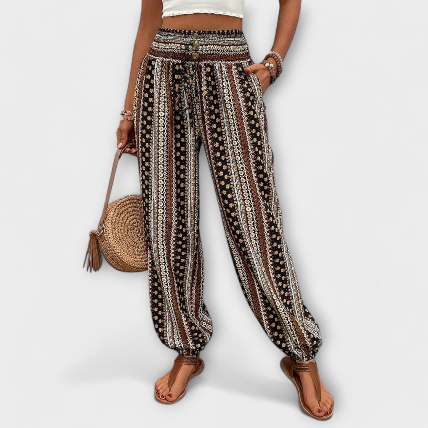 Nayeli | Boho print broek