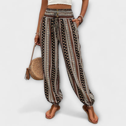 Nayeli | Boho print broek