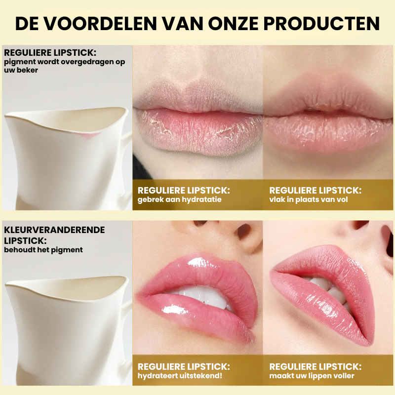 KISSFIZZ™ | Kleurveranderende Lipstick