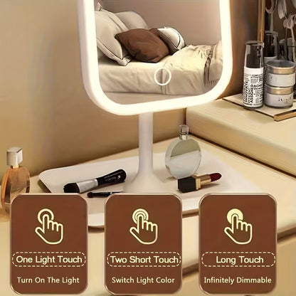 Draagbare LED Make-up Spiegel