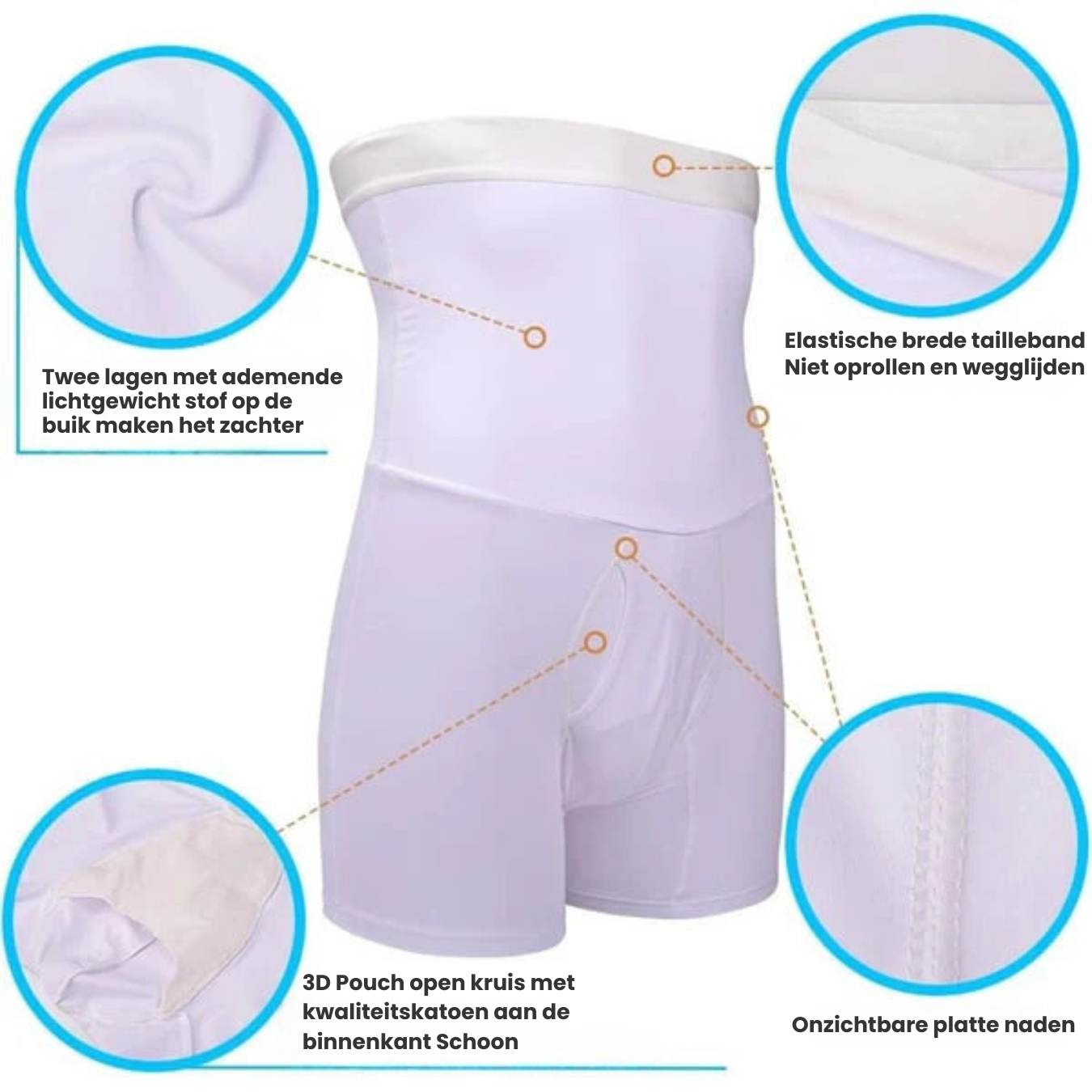 FITLIFT PRO ™ | Heren Buik Controle Shorts