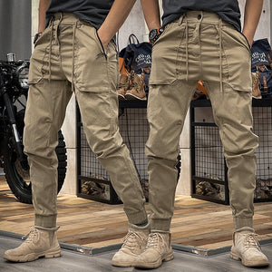 RAMWI™ | Distressed Slim Fit Biker Jeans Voor Mannen