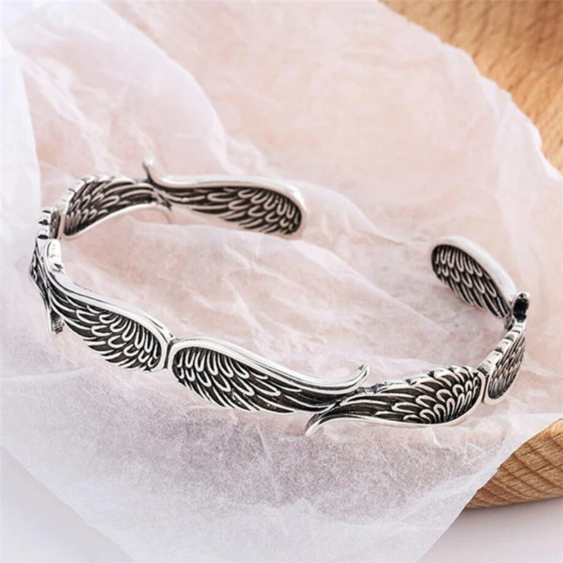 Angel Wings™ | Vintage Sterling Zilveren Armband