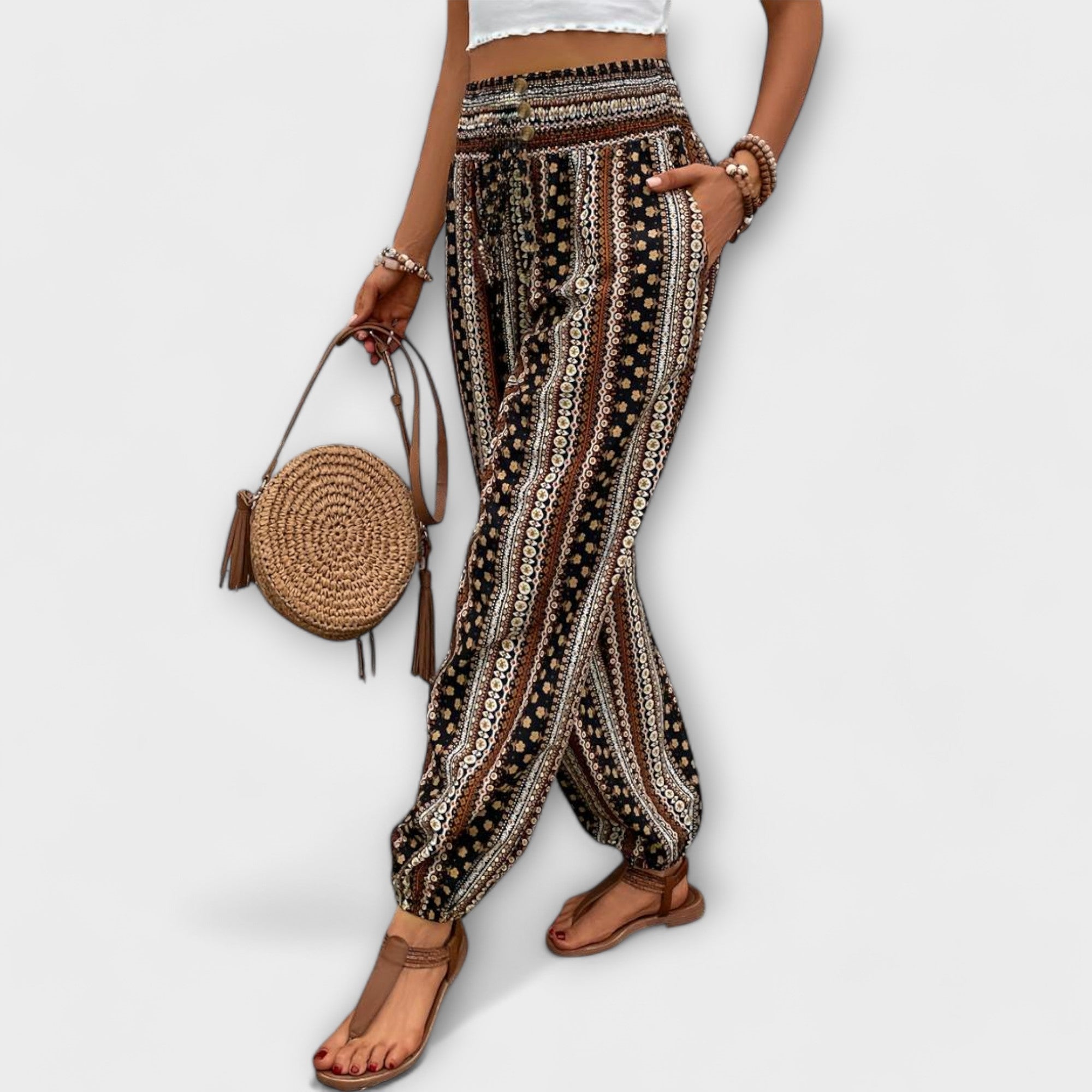 Nayeli | Boho print broek