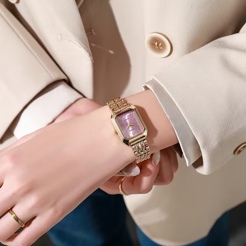 Stijlvol Vijf-Kraal Armband Horloge