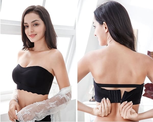 LERKA™ | Ice Silk Non-slip Tube Top Strap Bra