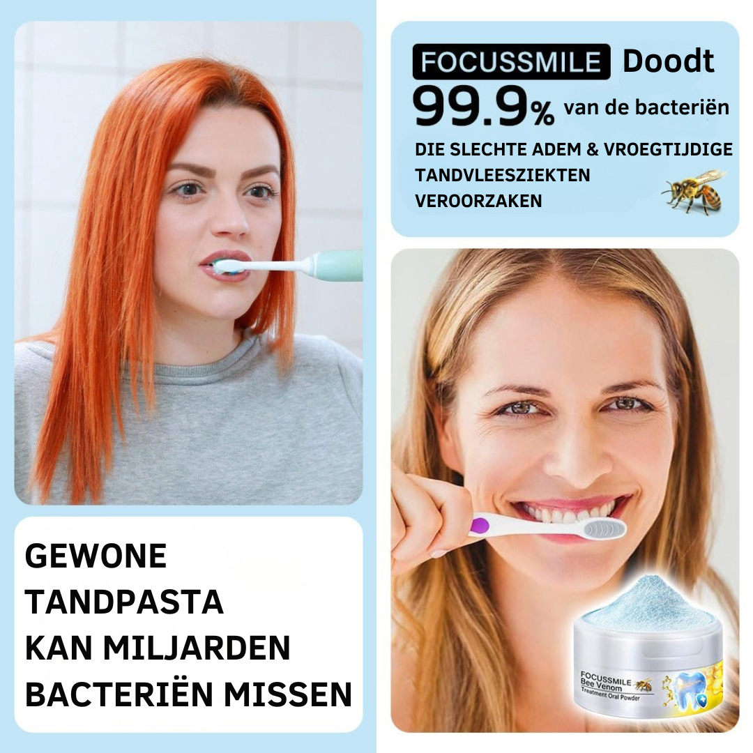 FocusSmile™ | Tandenbehandelingspoeder