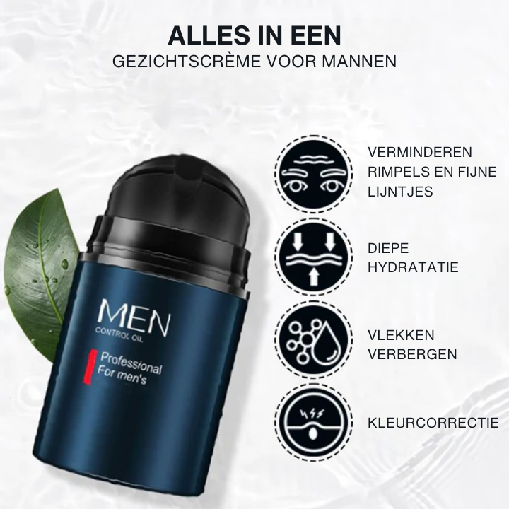 MasculiRevitalyze™ | Alles-in-Één Gezichtscrème Voor Mannen