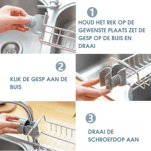 BETY™ | Organizer Rek voor Keuken & Badkamer