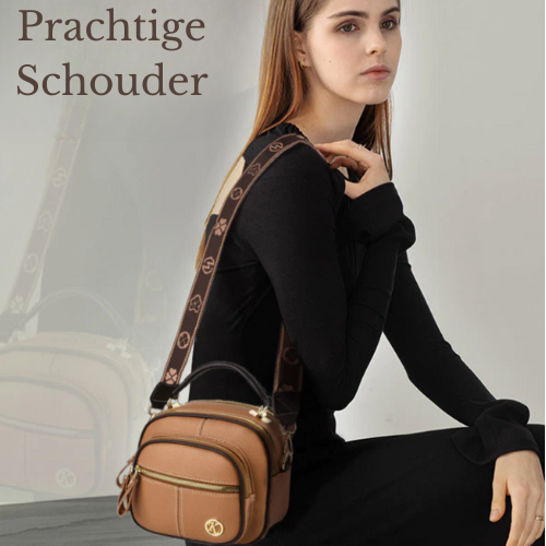 Klassieke Multifunctionele Compartimenten Crossbody Tas