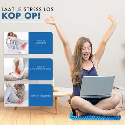 SeatRelief™ | Drukverlichtend Zitkussen