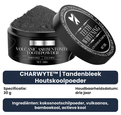 CHARWYTE™ | Tandenbleek Houtskoolpoeder