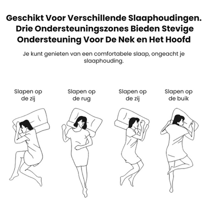 CerviPlume™ | Cervicaal Hoofdkussen