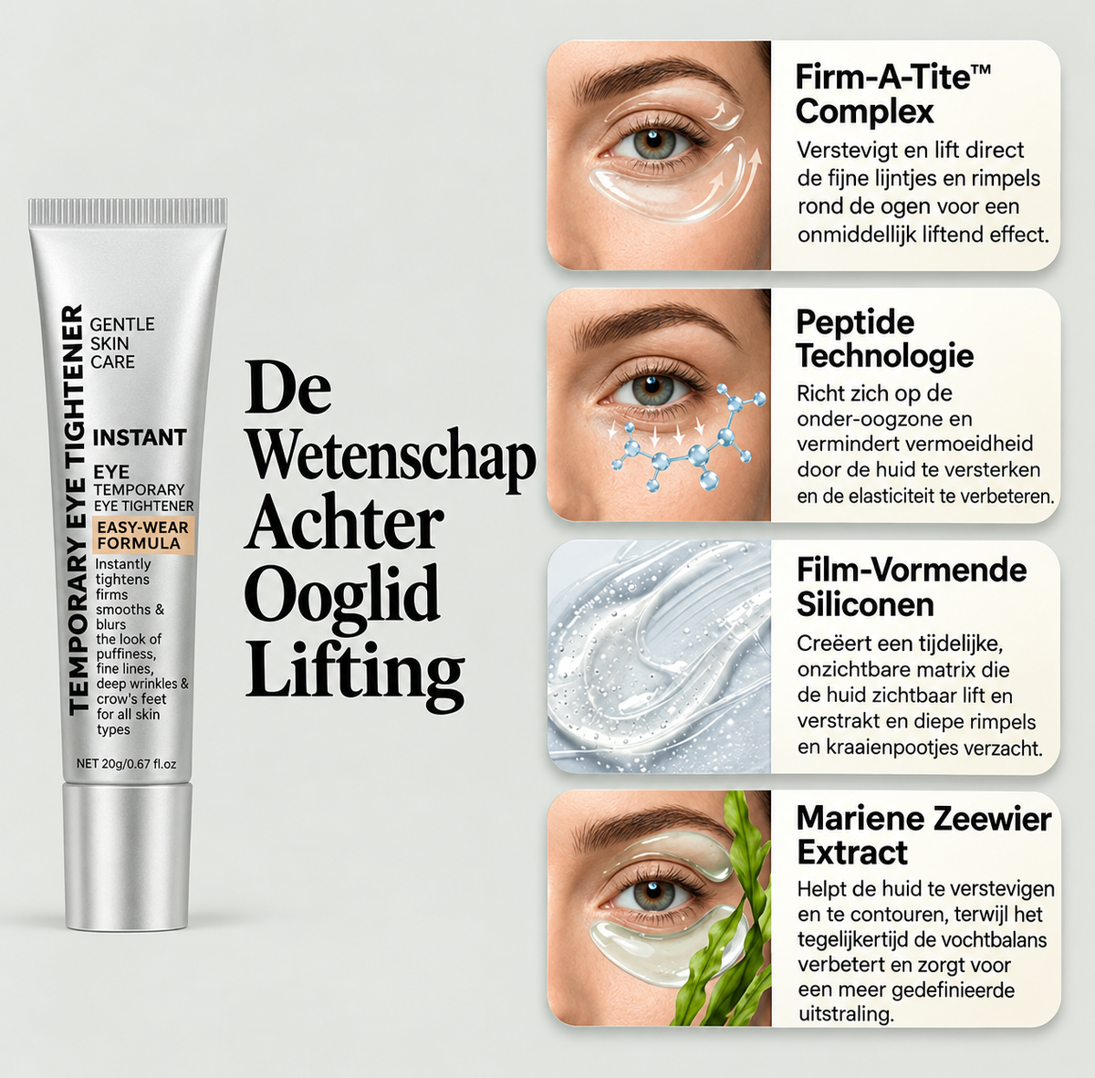 EyeLisse™ |  Oogverstrakker Tegen Veroudering