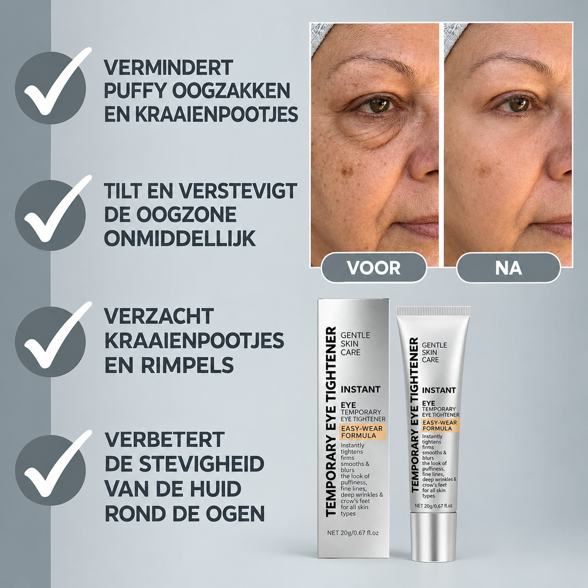 EyeLisse™ |  Oogverstrakker Tegen Veroudering