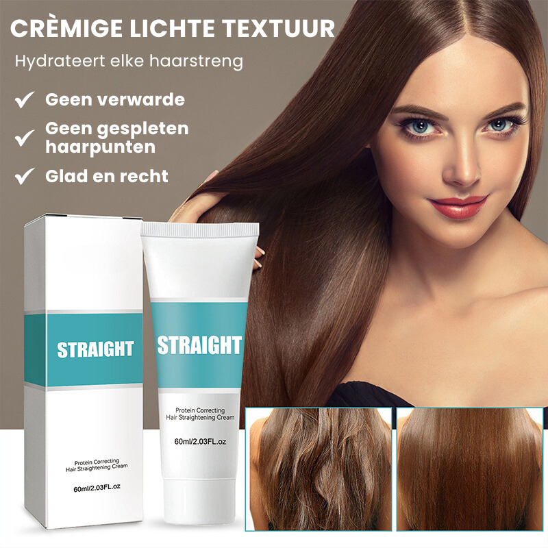 STRAIGHT™ | Haar Gladmakende Crème