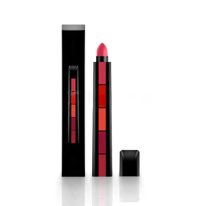 JUNA™ | Matte 5-kleurige Lipstick Set