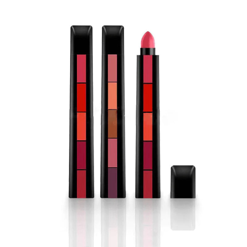 JUNA™ | Matte 5-kleurige Lipstick Set