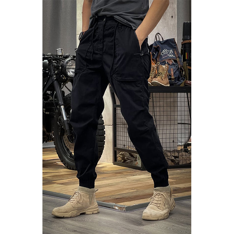 RAMWI™ | Distressed Slim Fit Biker Jeans Voor Mannen