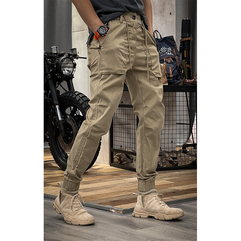 RAMWI™ | Distressed Slim Fit Biker Jeans Voor Mannen